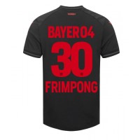 Pánský Fotbalový dres Bayer Leverkusen Jeremie Frimpong #30 2023-24 Domácí Krátký Rukáv